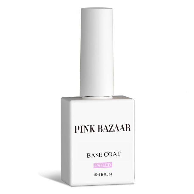 BASE COAT 15 ML - PINK BAZAAR