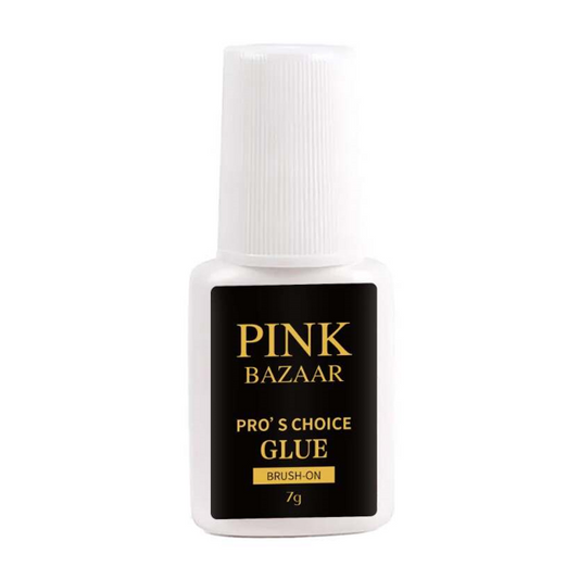 BRUSH-ON NAIL GLUE - PINK BAZAAR